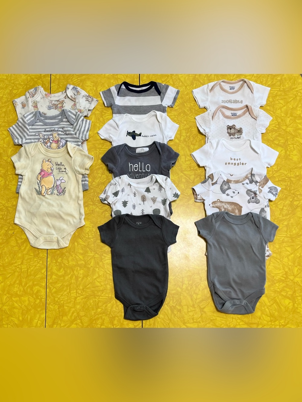 13 Baby Bodysuits Lot